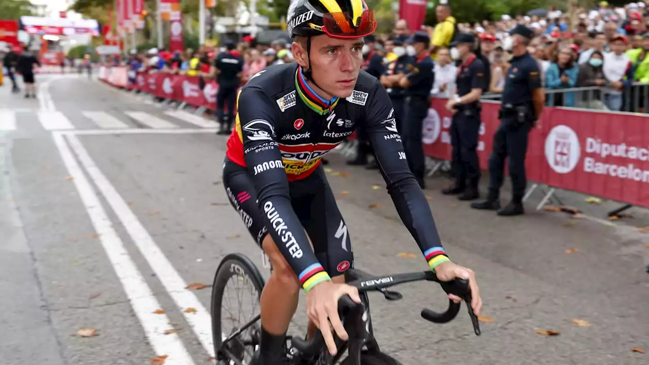 Vuelta (3e étape): coup double pour Evenepoel, qui prend l'étape et le maillot rouge