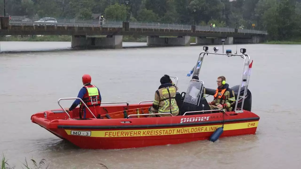 Suche nach Person in Innkanal bei Gars am Inn