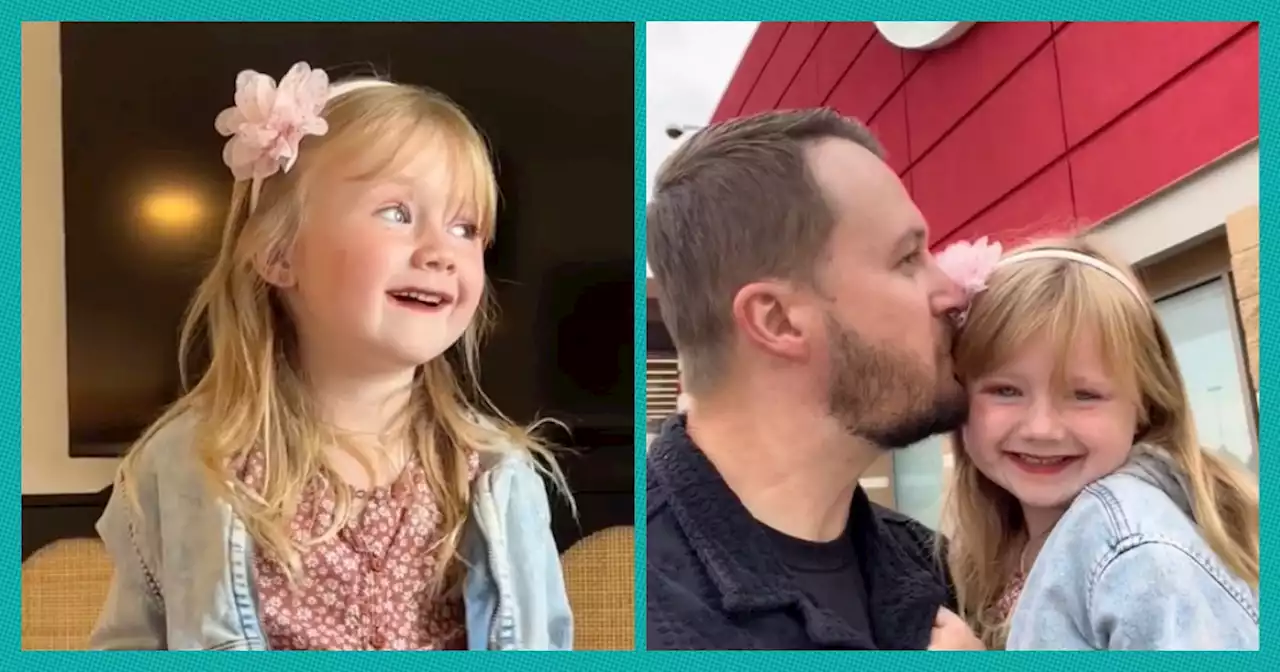 A Little Girl Schedules Her Own Daddy-Daughter Date And It’s Completely Adorable