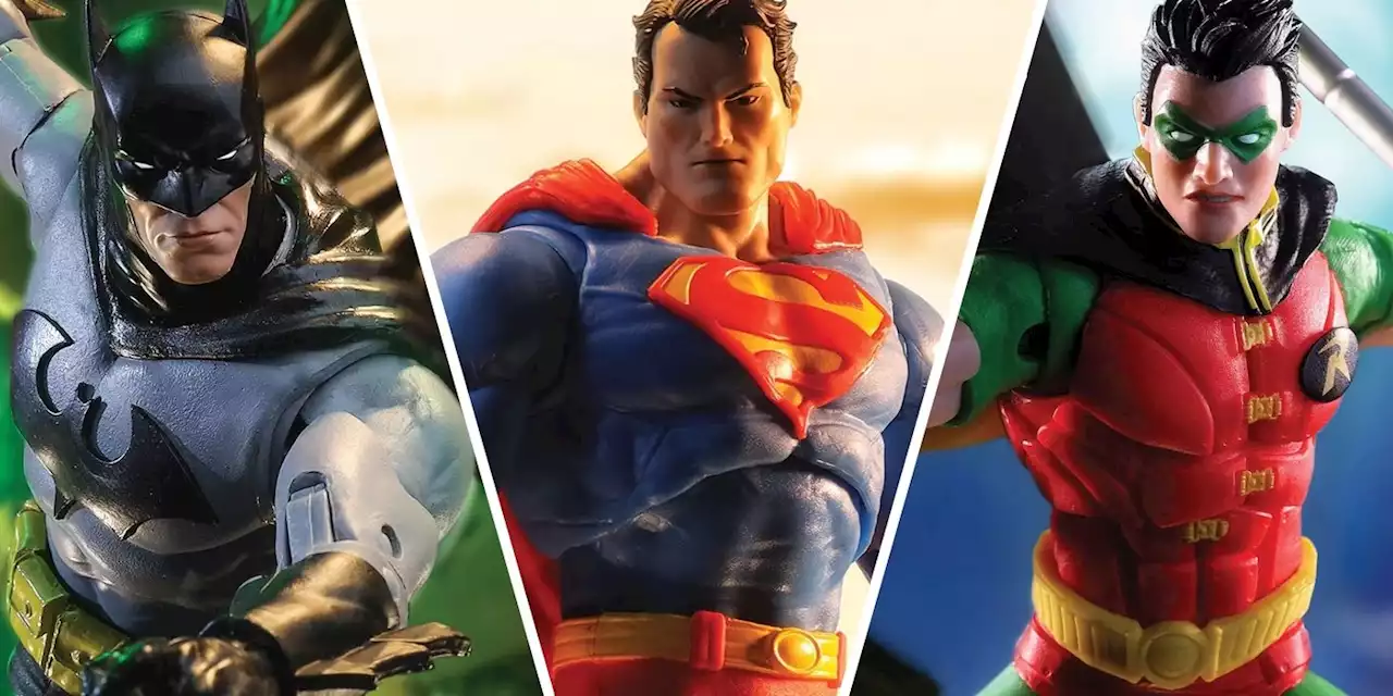 The DC Universe's Greatest Moments Recreated by McFarlane Toys in Official Art