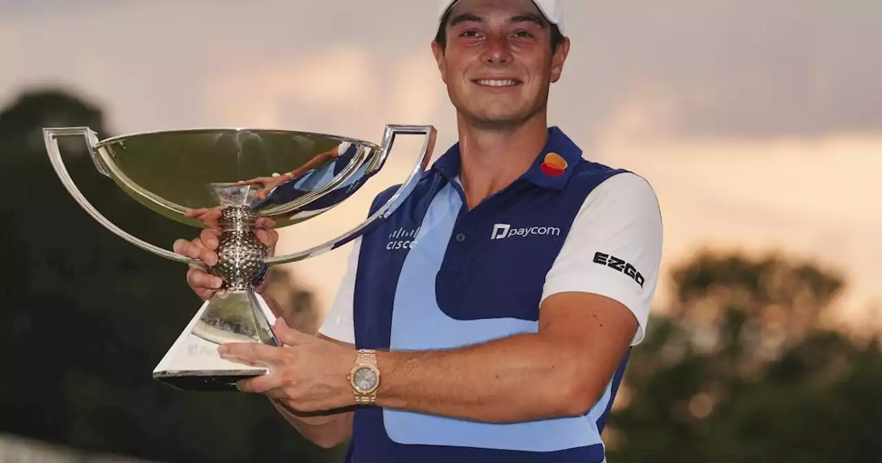 Viktor Hovland gana la Copa FedEx con un final de récord