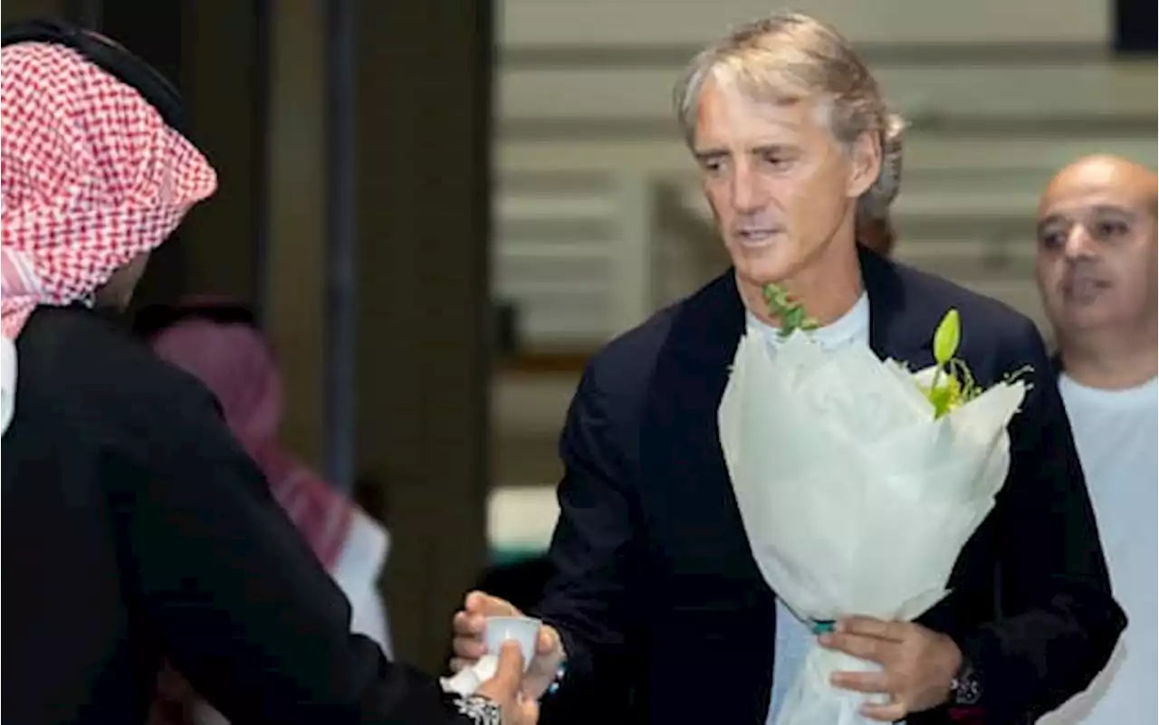 Arabia Saudita, Roberto Mancini è arrivato a Riad