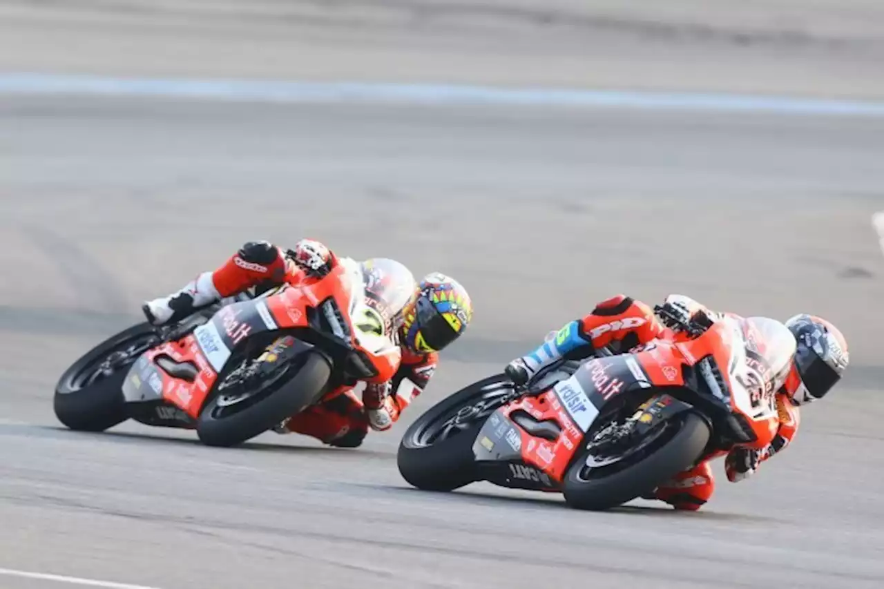 Ducati: Melandri (3.) jubelt, Davies (4.) flucht