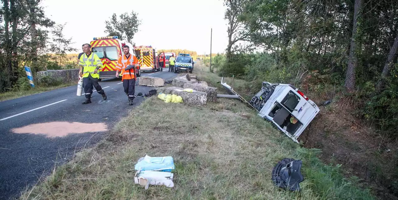 Accident de minibus en Lot-et-Garonne : le conducteur assure ne se souvenir de rien