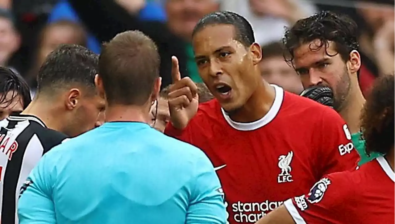 Virgil van Dijk should have his red card ban extended for abusing the referee