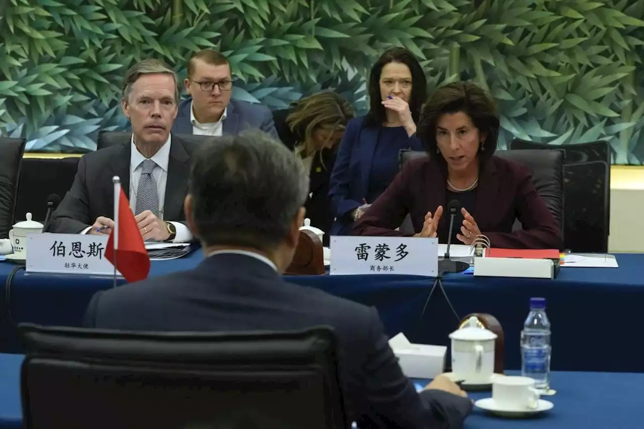 US commerce secretary kicks off visit to China