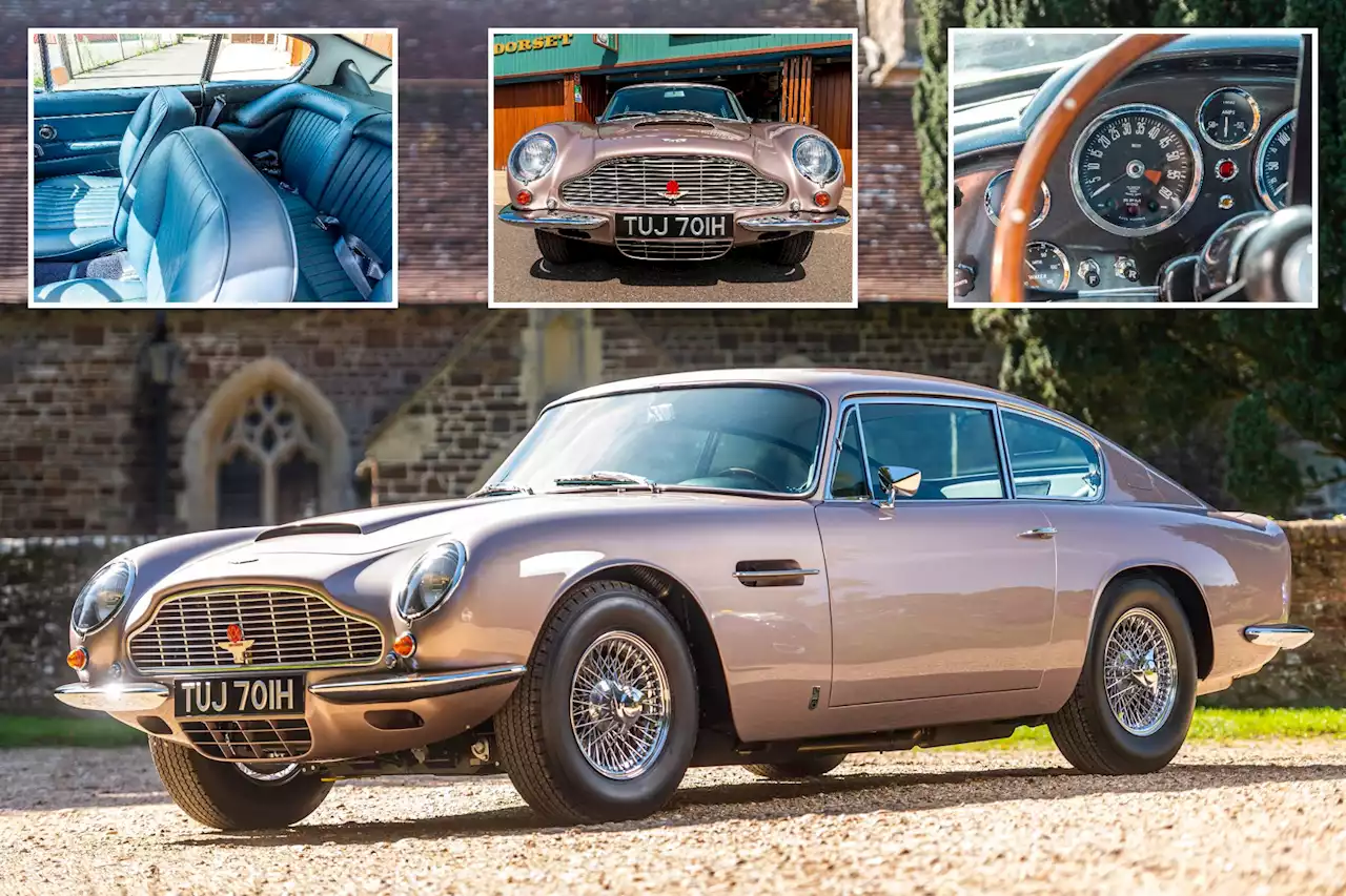 Aston Martin found in field and looking like 'Swiss cheese' now worth £500k