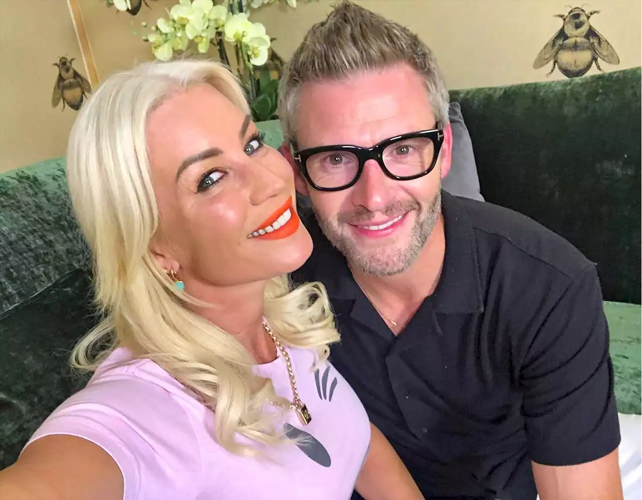 Denise Van Outen’s ex finds love with her lookalike - and takes cheeky swipe