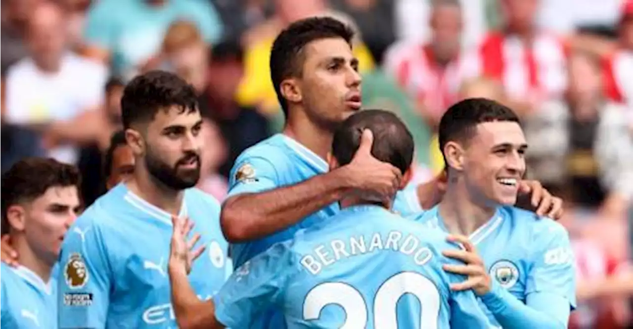 Rodri strikes late as Man City extend perfect start