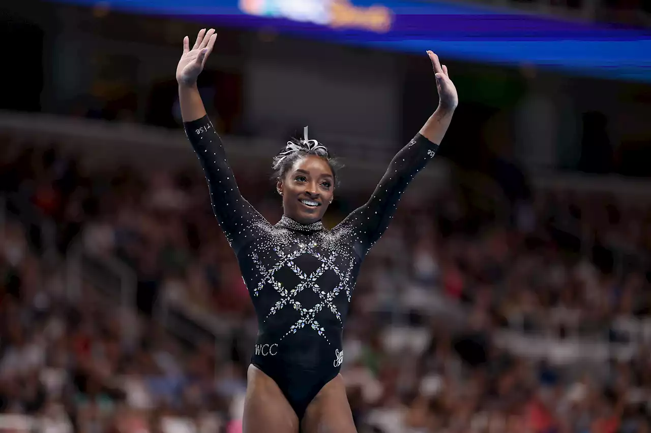 Simone Biles Wins Record 8th U.S. Gymnastics Title