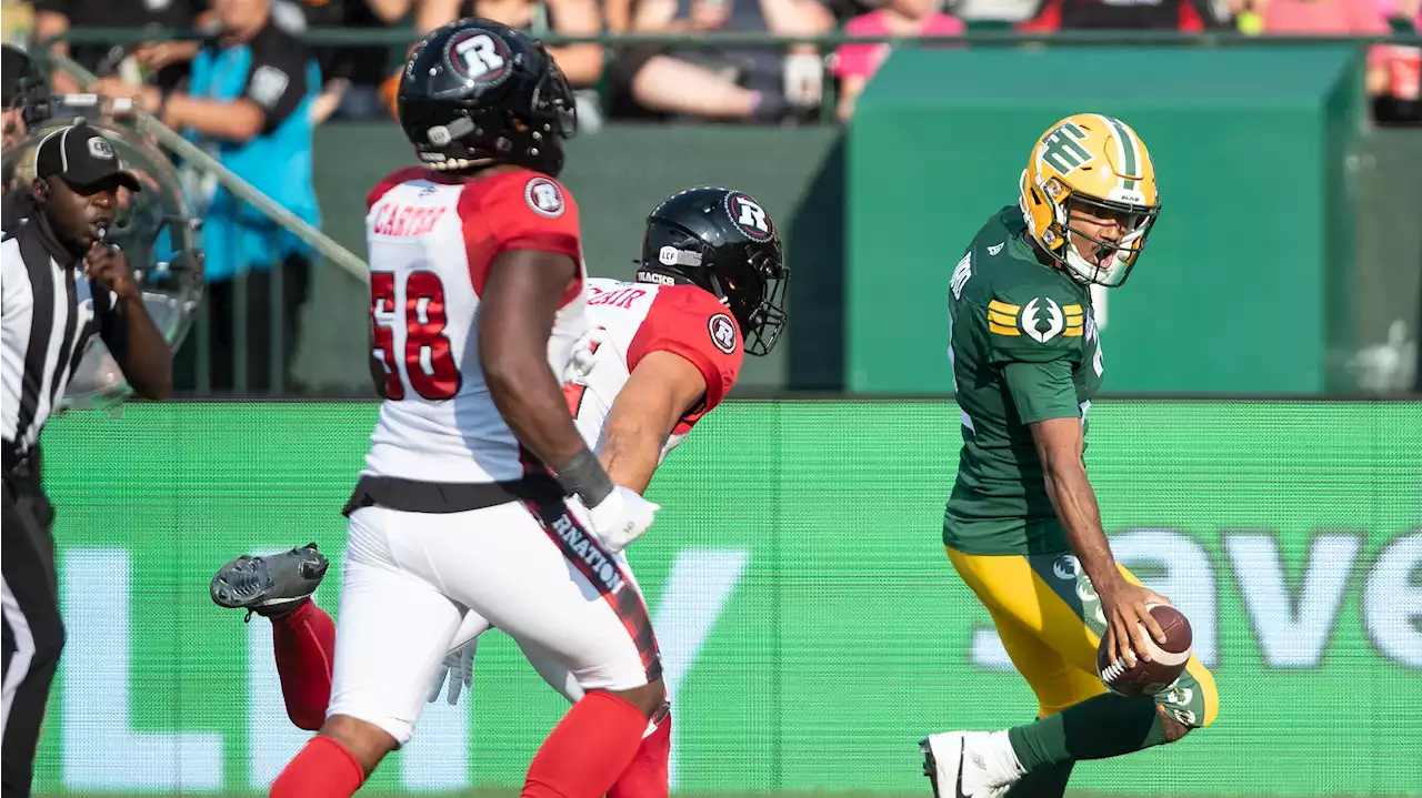 Edmonton Elks top Ottawa Redblacks to snap CFL-record 22-game home losing streak