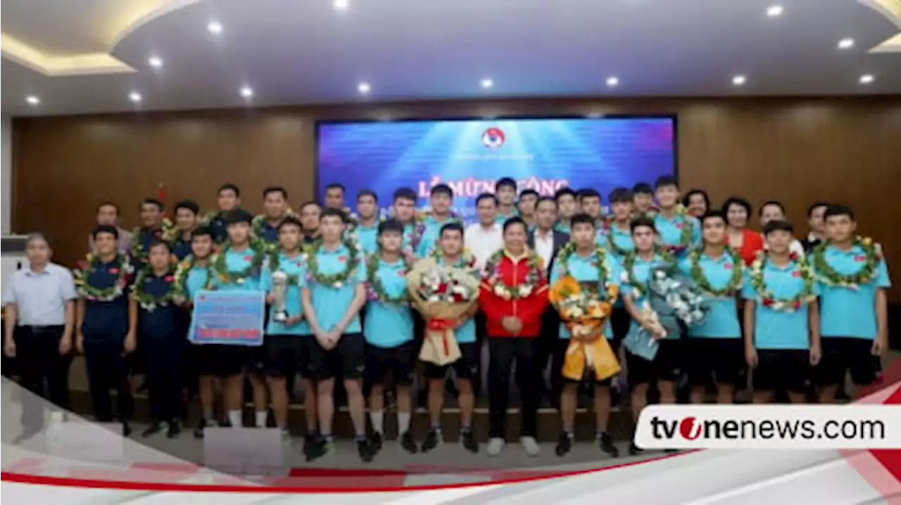 Juara Piala AFF U-23 2023, Kepulangan Vietnam Disambut Sederhana