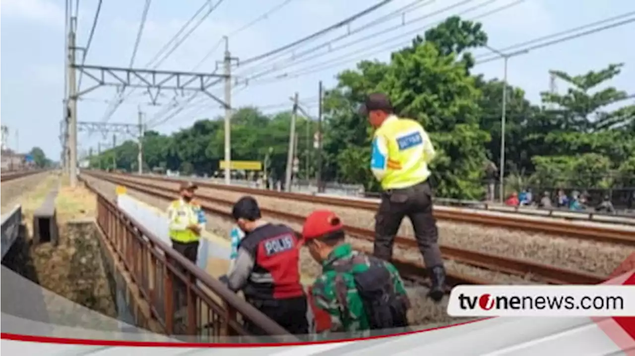 Seorang Pria Tewas Tersambar KRL di Stasiun Buaran, Sempat Diteriaki Warga tapi Tidak Mendengar