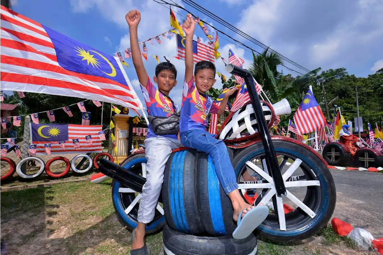 Rumah dihias Jalur Gemilang jadi tumpuan ramai