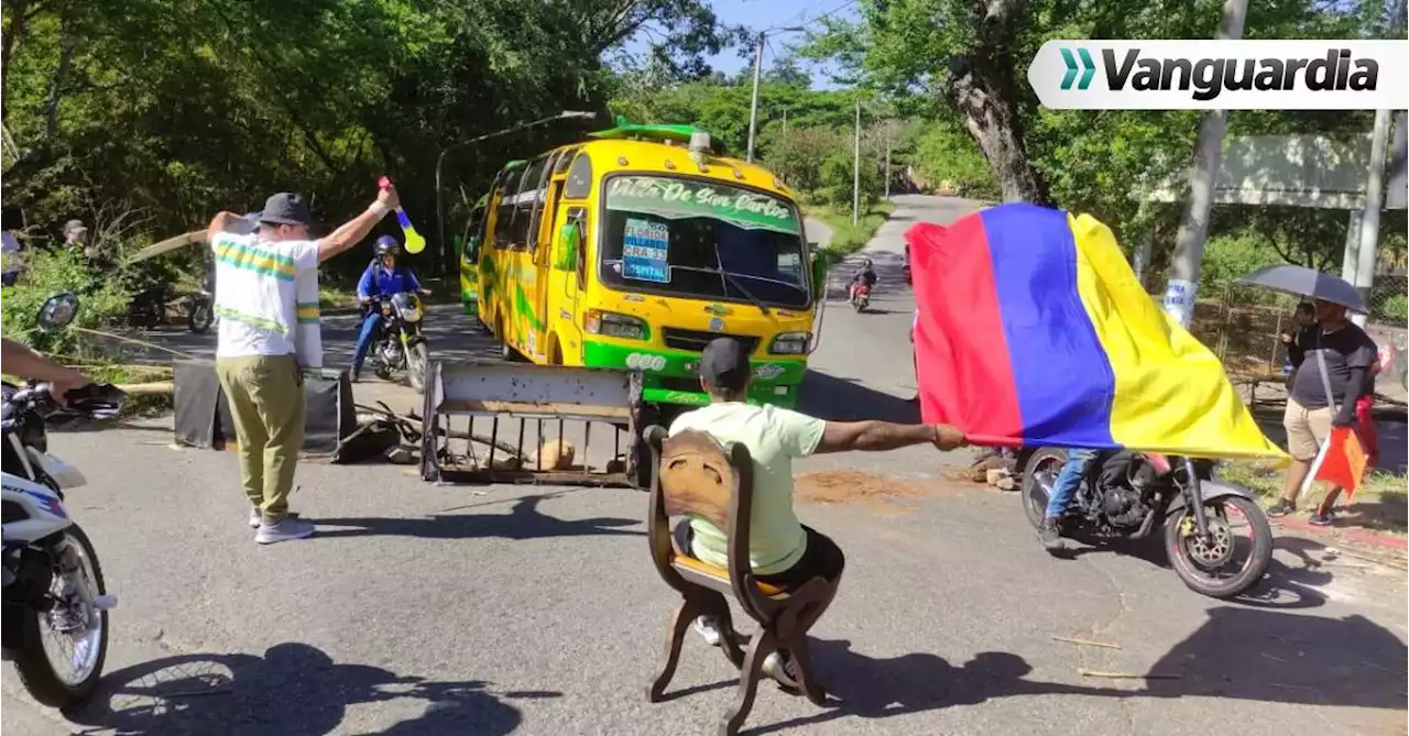 Libres las calles de Floridablanca: No se reportan protestas de transportadores