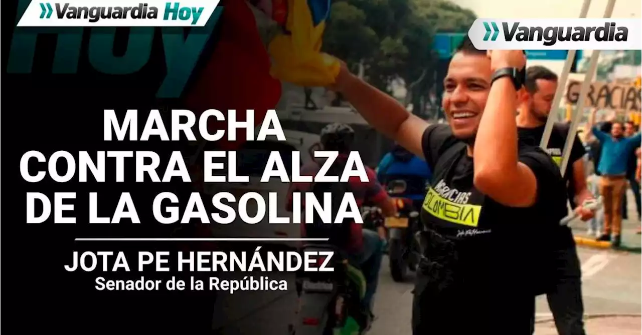 | Senador Jota Pe Hernández habla de las marchas en el país por alza en precios de la gasolina