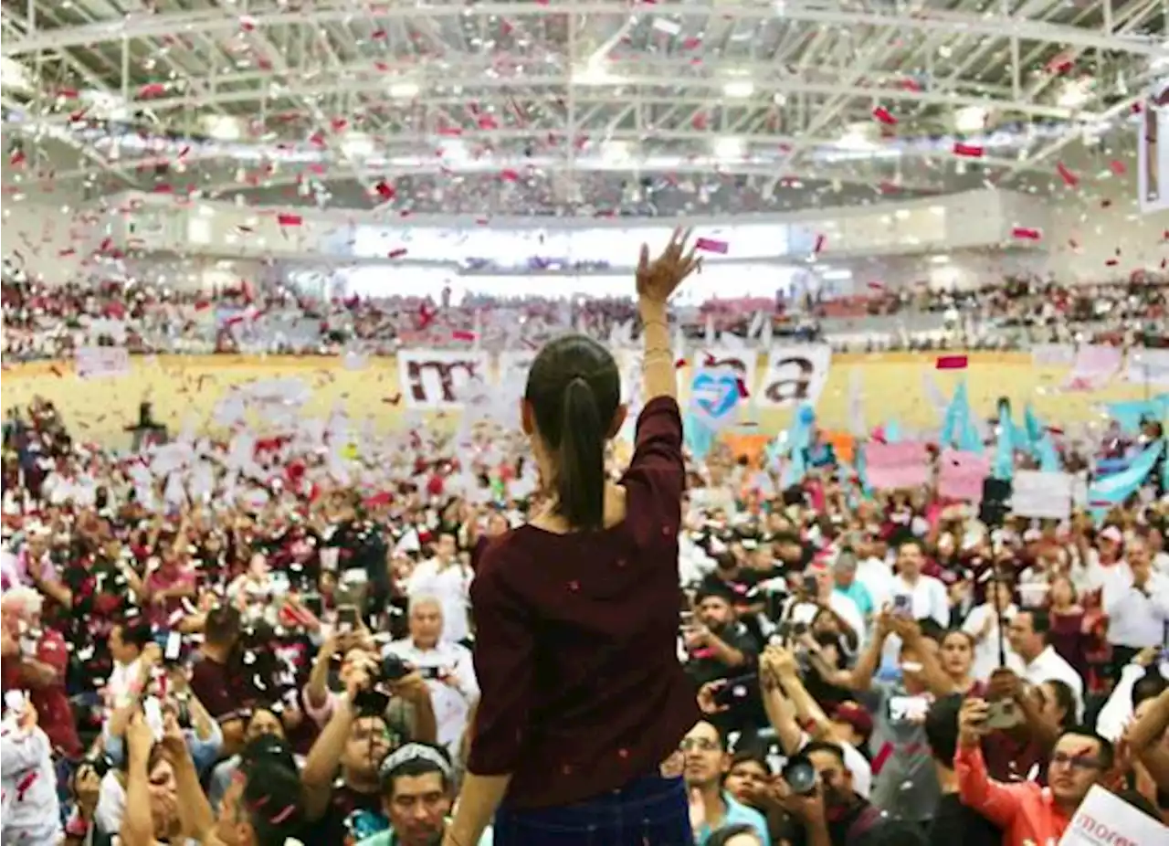 ‘No hay pasos atrás ni pasos a la derecha’, Claudia Sheinbaum cierra en Veracruz