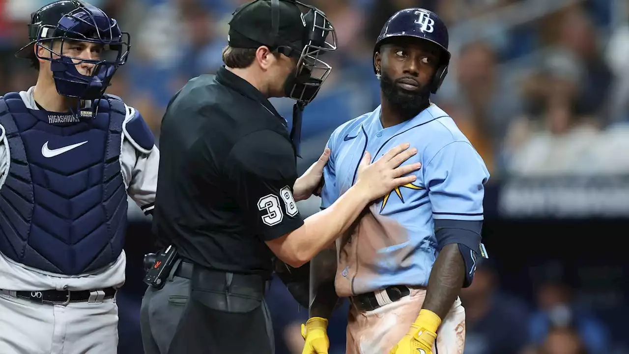 Benches clear twice as Rays roll past Yankees 7-4: 'It's a last-place team'