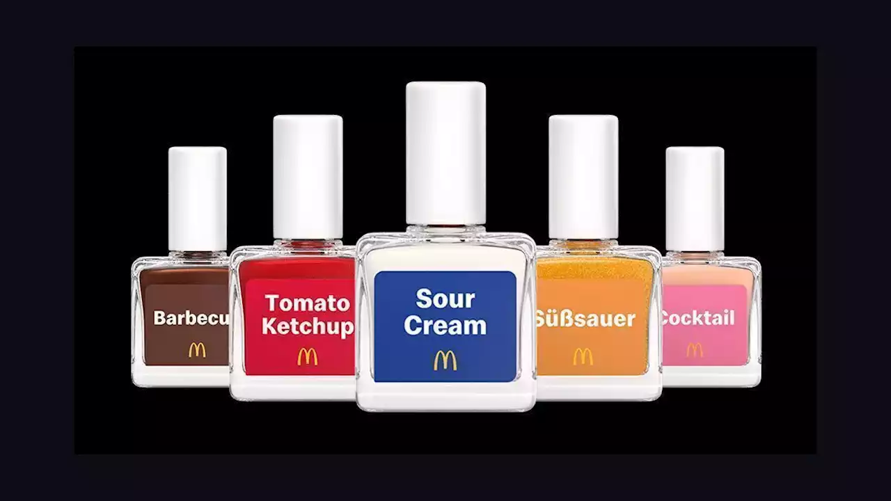 McDonald's mit eigener Nagellack-Kollektion