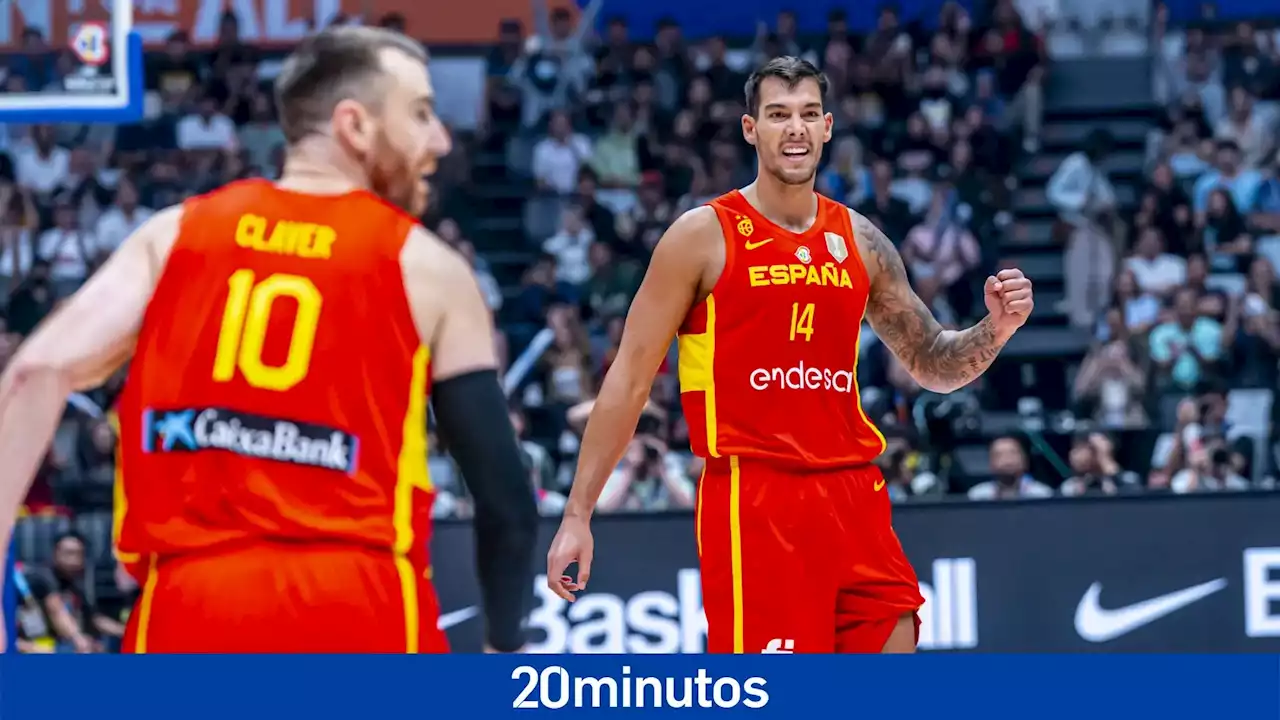 España se mete en octavos del Mundial de Baloncesto tras una gran victoria ante Brasil