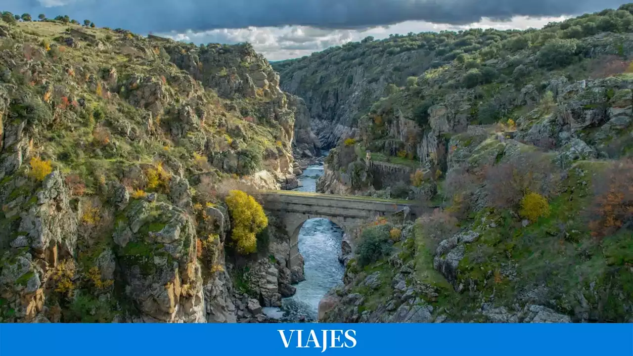 La increíble ruta a través de los cañones de un río en Madrid