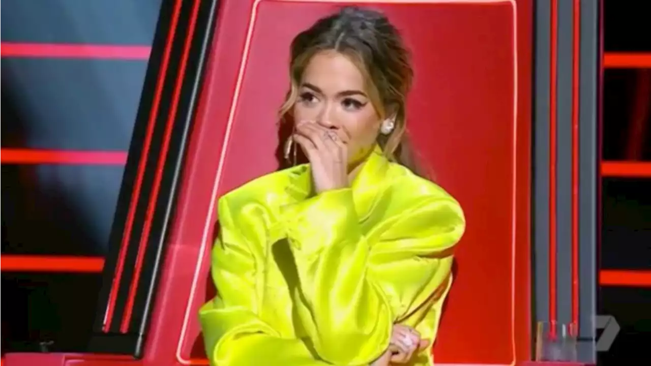 Rita Ora’s dramatic exit leaves The Voice judges stunned