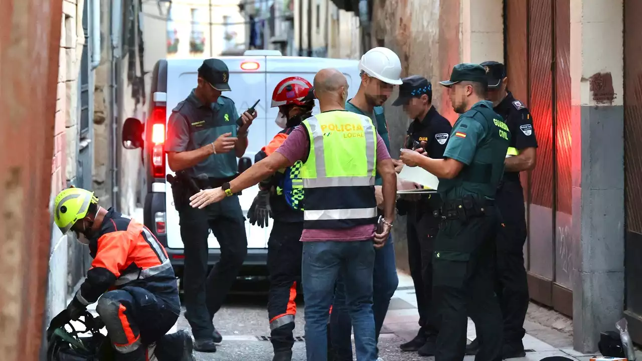 Muere aplastada una mujer por el hundimiento del techo de su vivienda en Calahorra, La Rioja