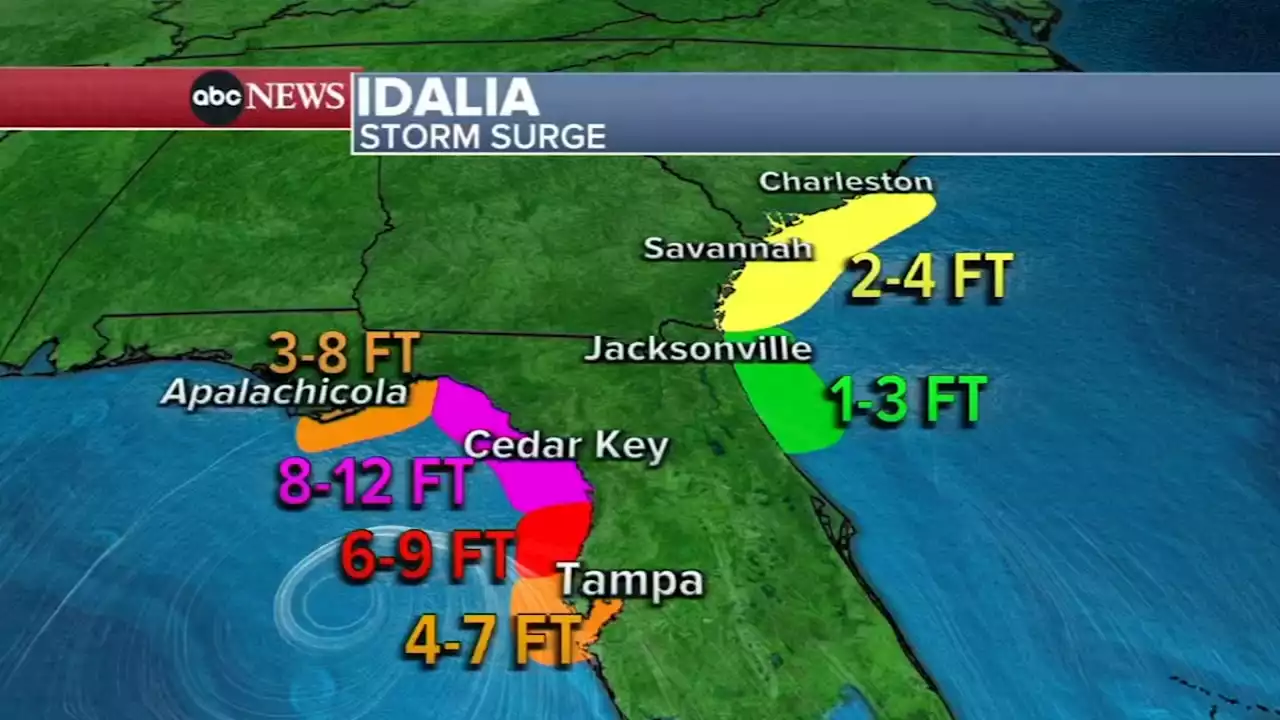 Idalia strengthens to a hurricane as Florida residents plan escape from Gulf Coast