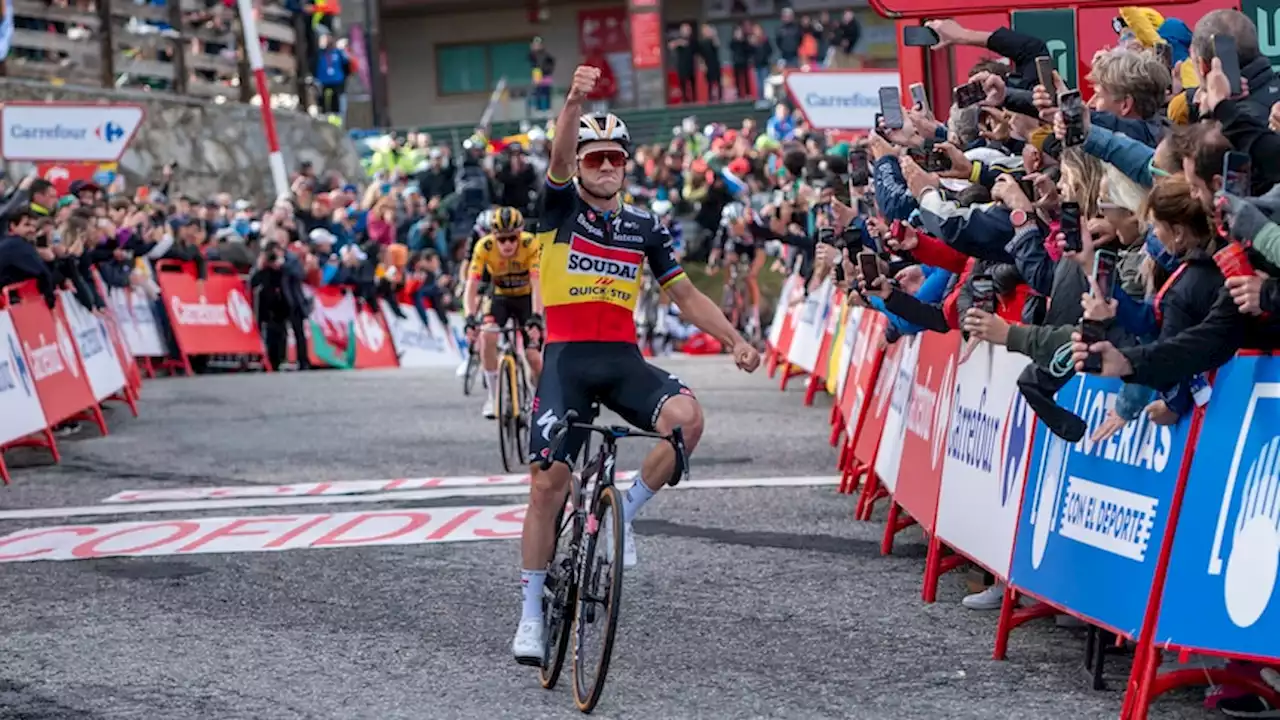 'It's breaking my balls now': Remco Evenepoel left bloody from post-race crash in latest incident at chaotic La Vuelta