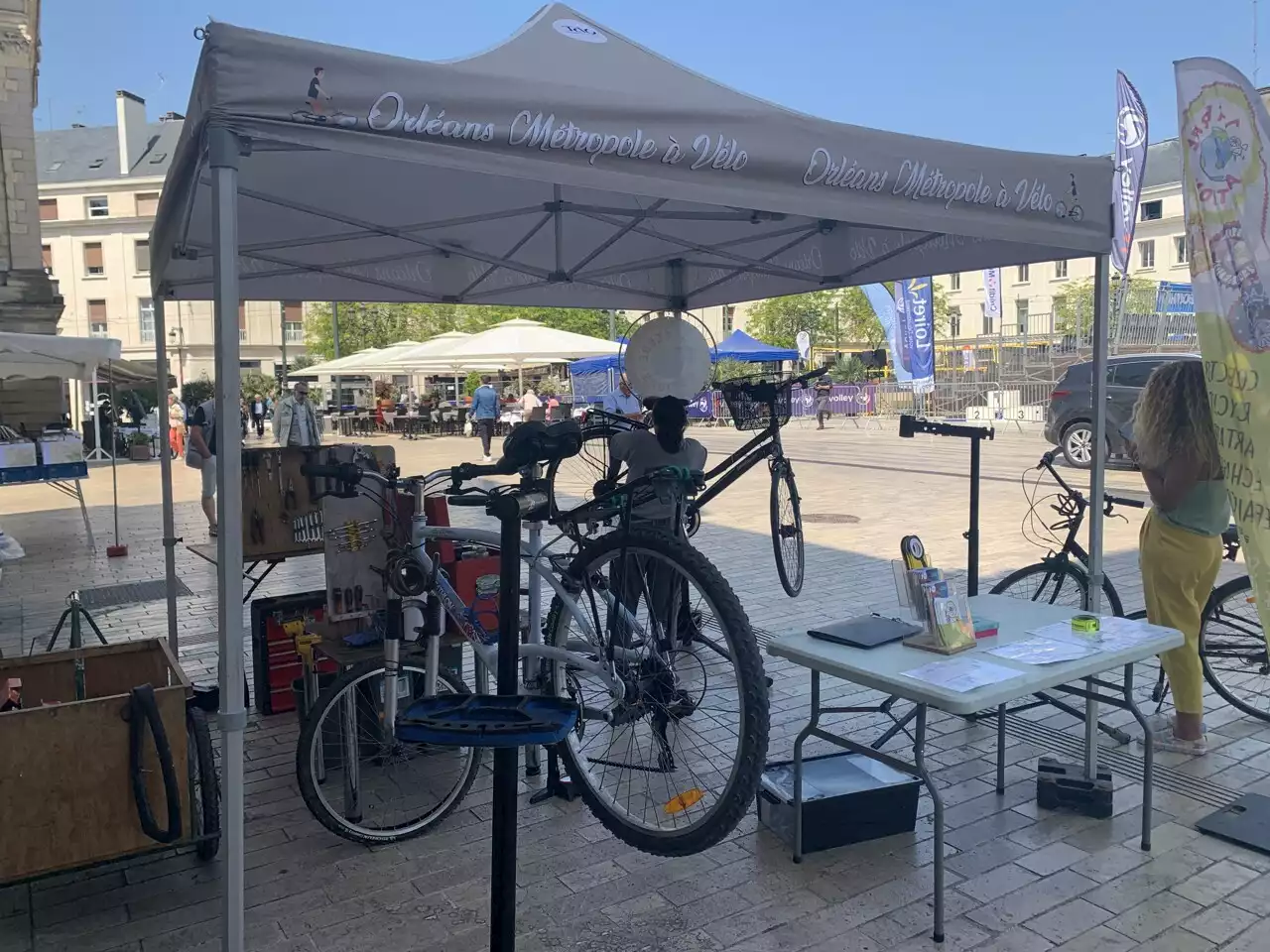 En septembre 2023, où et quand faire réparer son vélo gratuitement dans la métropole d'Orléans