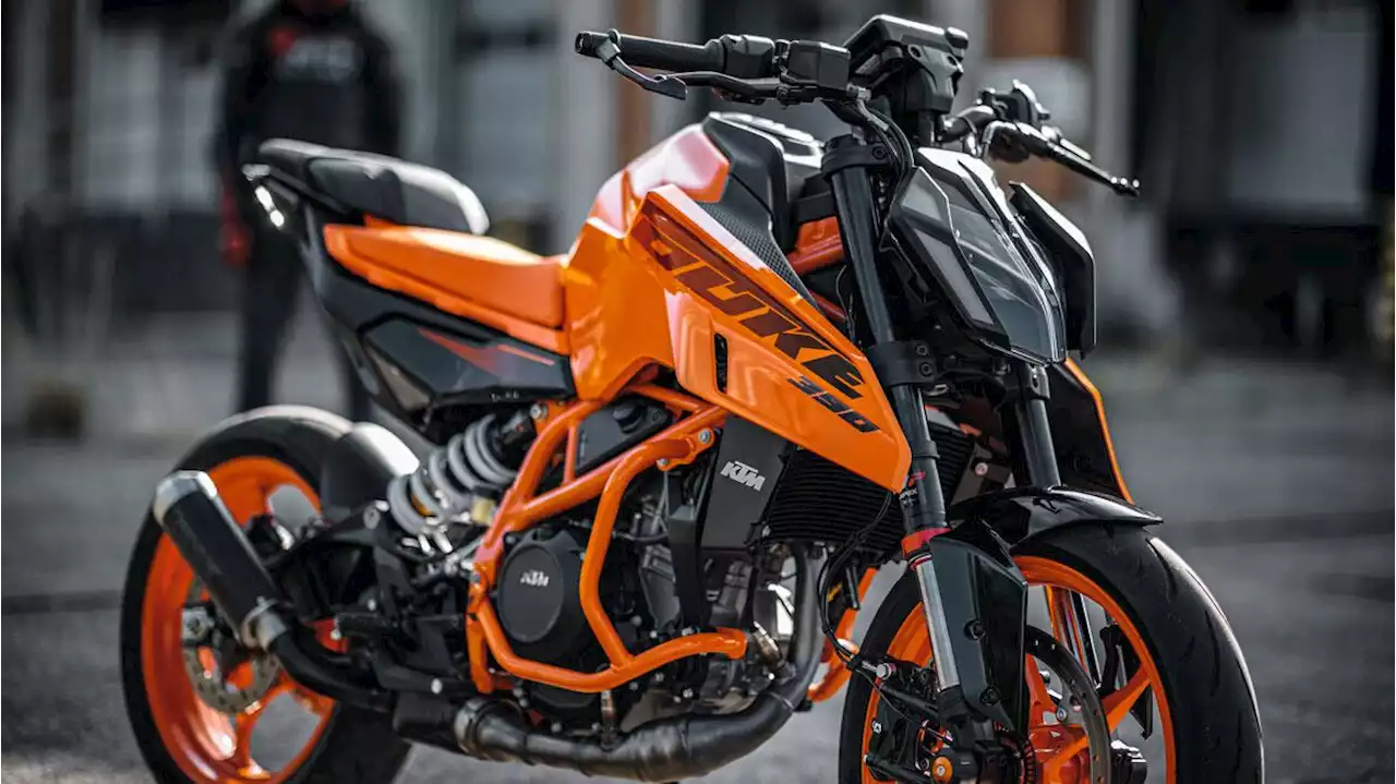 KTM nuova gamma 125 e 390 Duke 2024