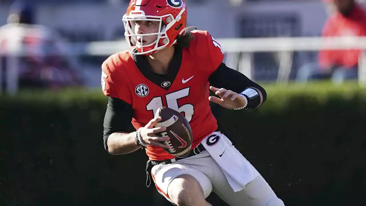 No one in college football has bigger shoes to fill than Georgia's Carson Beck.