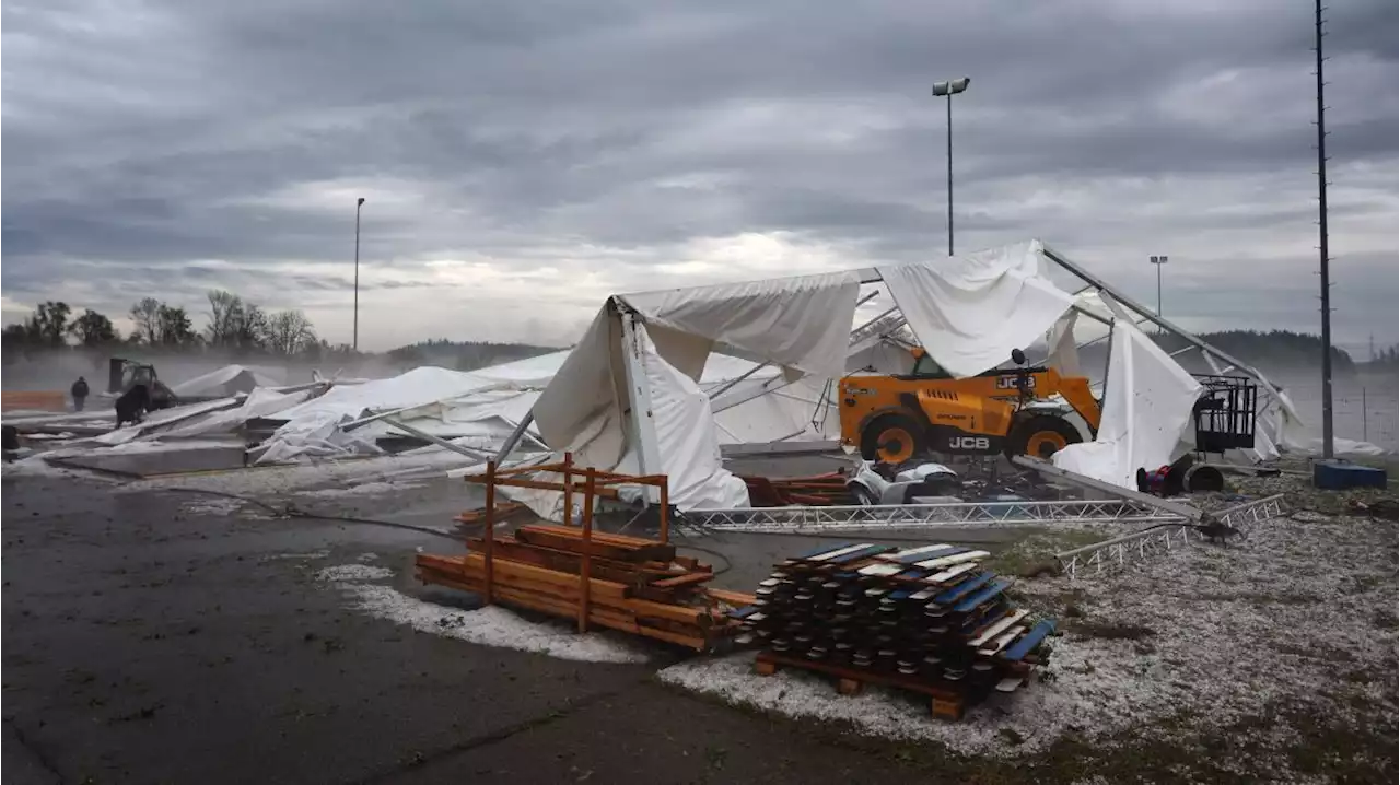 Hagel-Drama in Schwaben: So wurde die Region am Wochenende getroffen