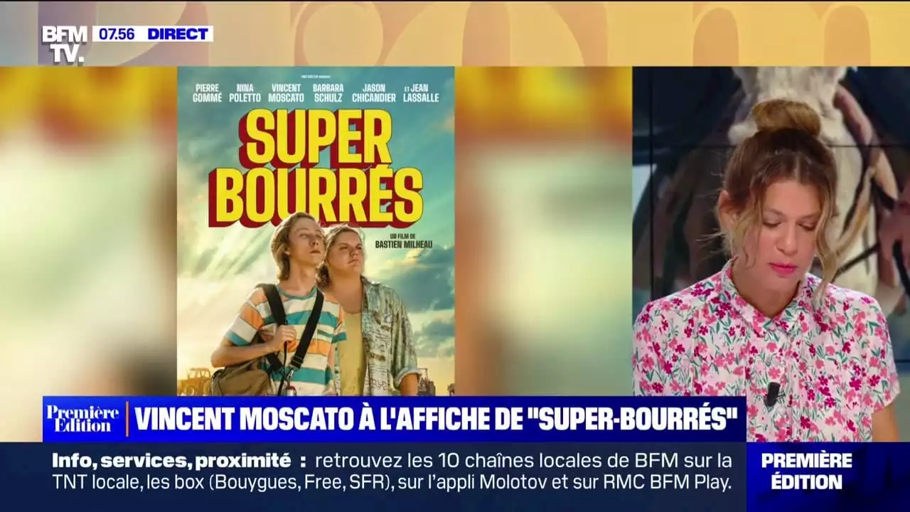 Vincent Moscato à l'affiche de 'Super-bourrés'