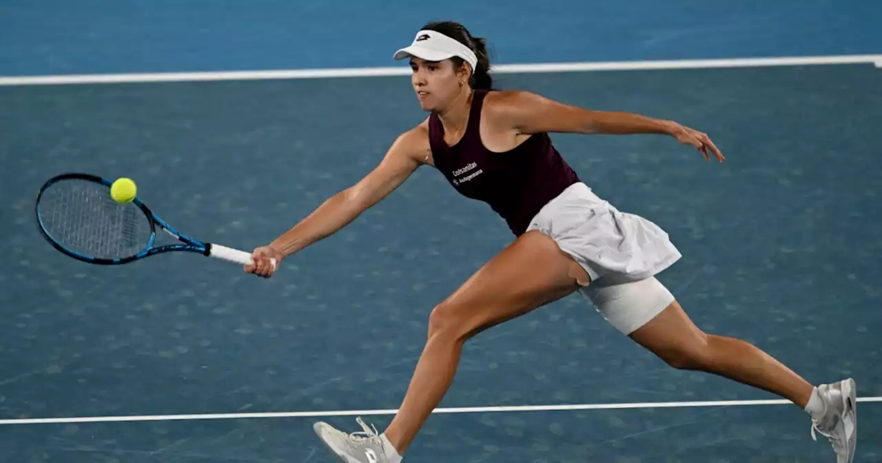 Camila Osorio luchó, aguantó, pero perdió ante Ons Jabeur en el Us Open