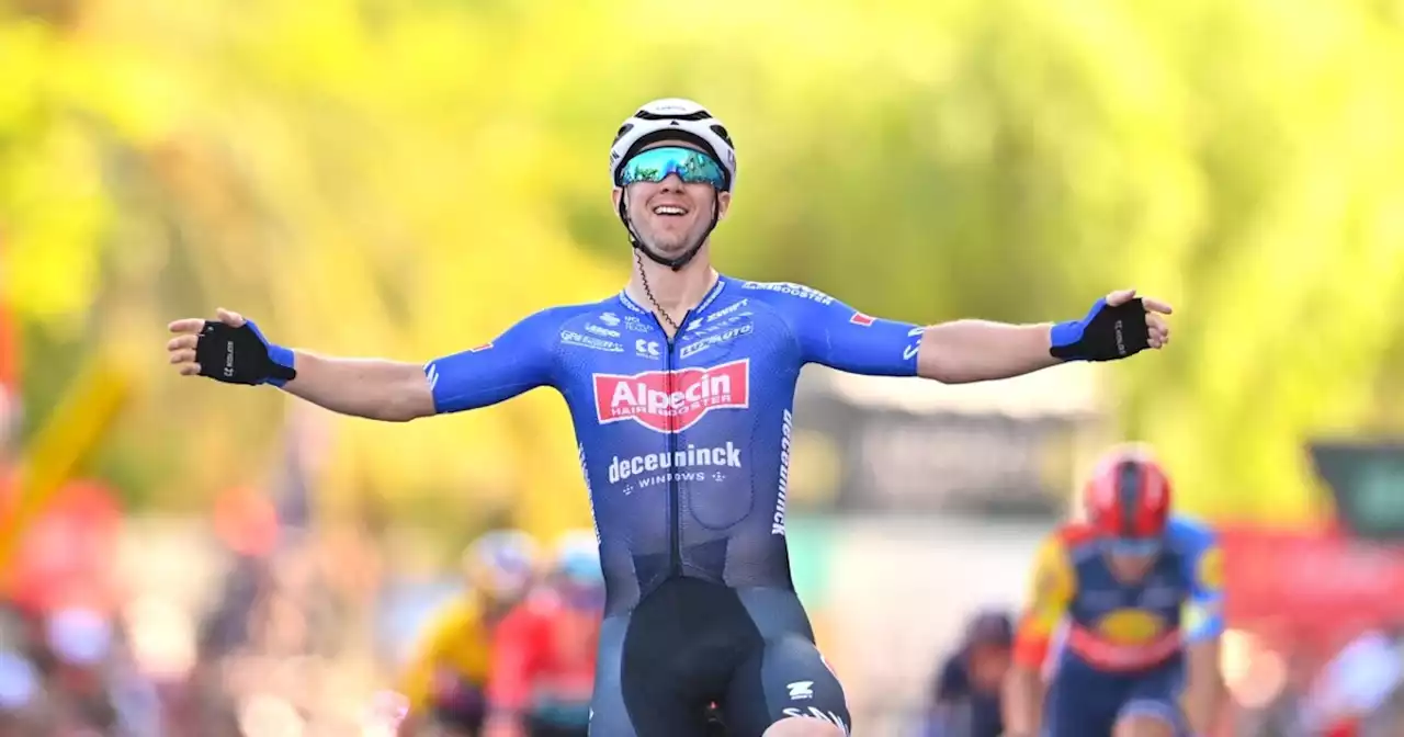 Vuelta a España: Kaden Groves ganó el esprint final de la cuarta etapa