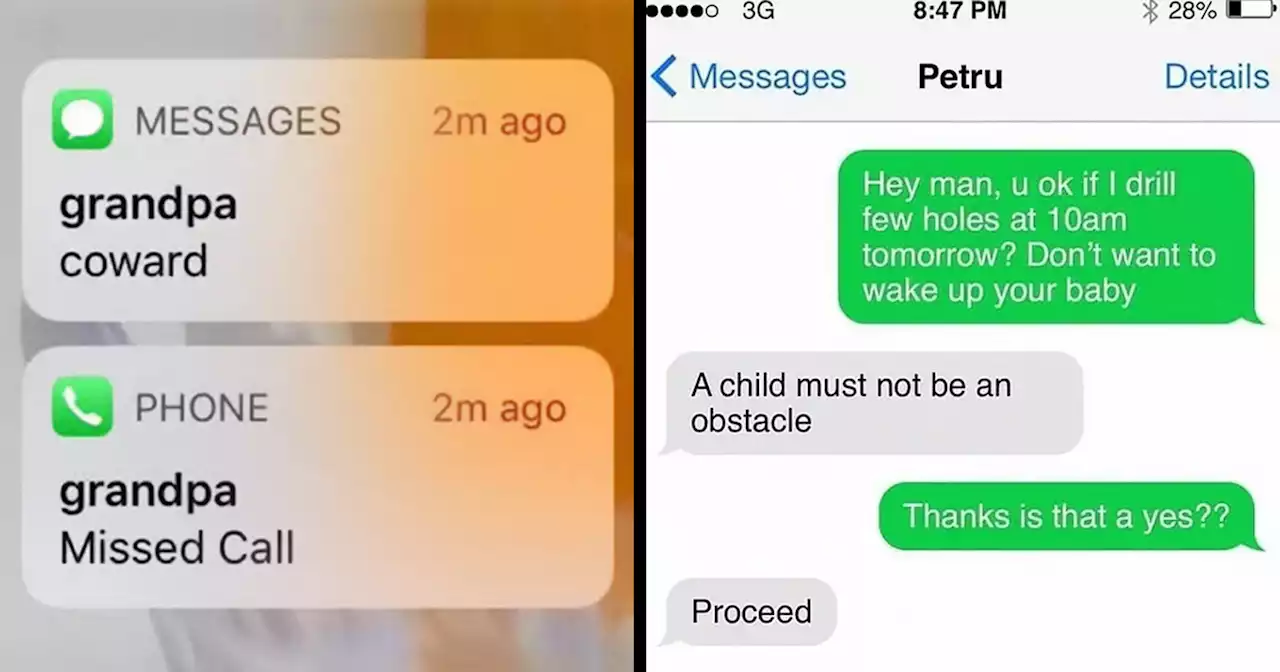 53 Funny, Strange Or Simply Threatening Texts Shared By This Twitter Account (New Pics)