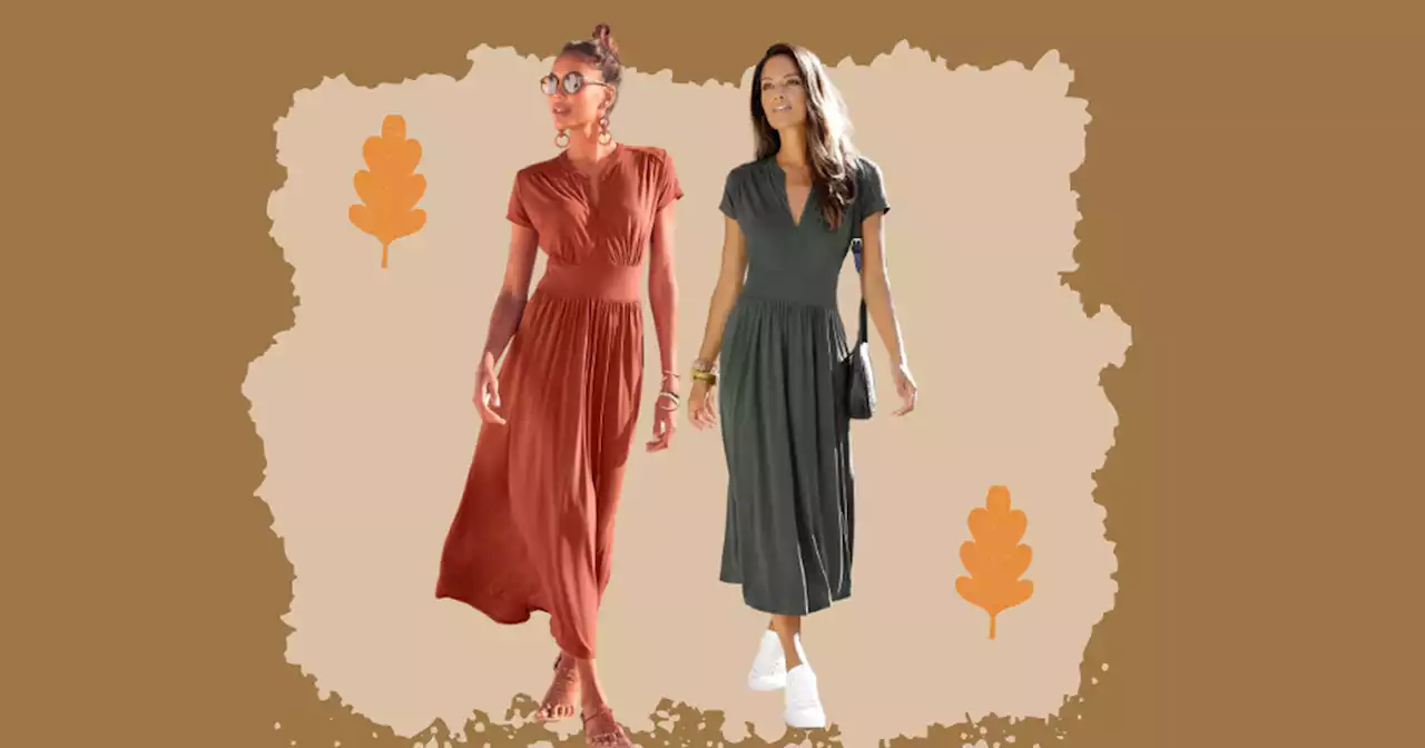 Herbstmode: Dieses Otto-Kleid lässt uns 5 Kilo schlanker aussehen