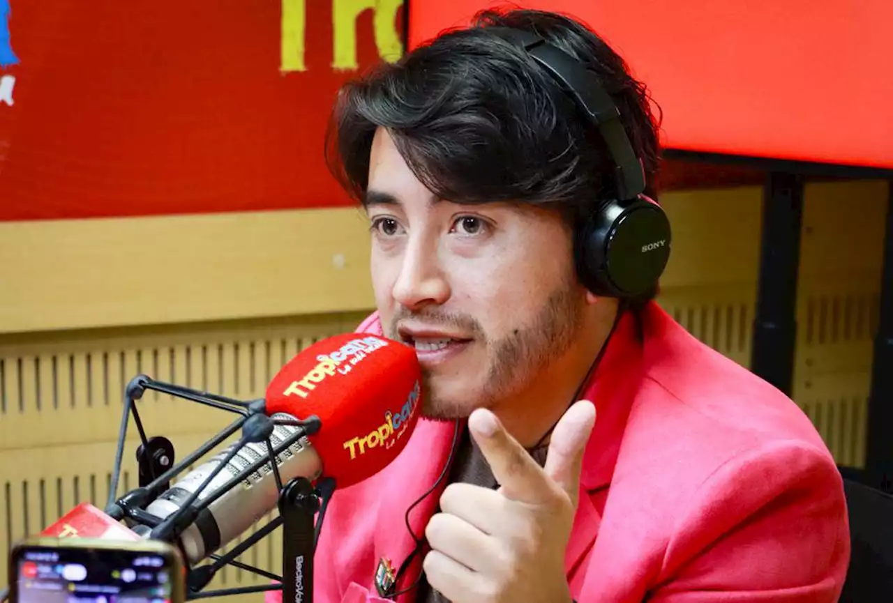 El trancón está tenaz: Nicolás Ramos, candidato a Alcaldía al llegar tarde a entrevista