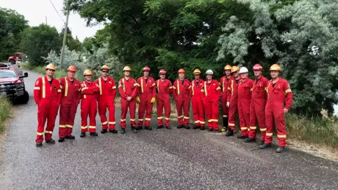 #TheMoment a community rallied after half of the fire crew's homes burned down