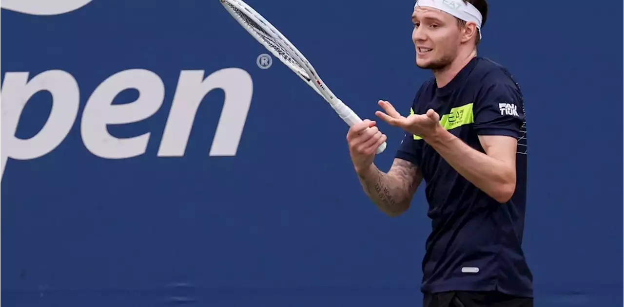 La furia del kazajo Bublik en el US Open: su ofensiva frase contra Dominic Thiem