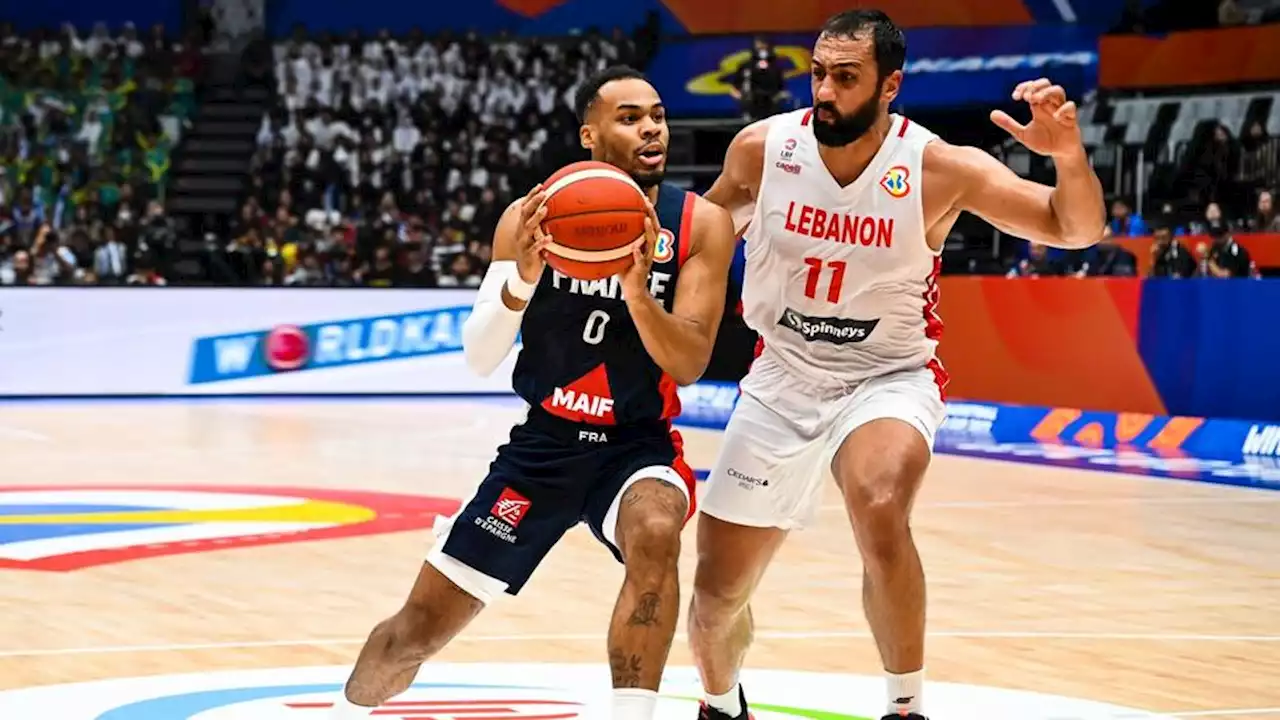 Coupe du monde 2023 de basket : déjà éliminée, la France remporte son premier match face au Liban (85-79)