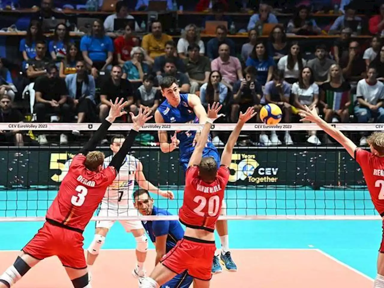 Italia-Belgio, Europei volley maschile risultato 3-0: esordio vincente per gli azzurri