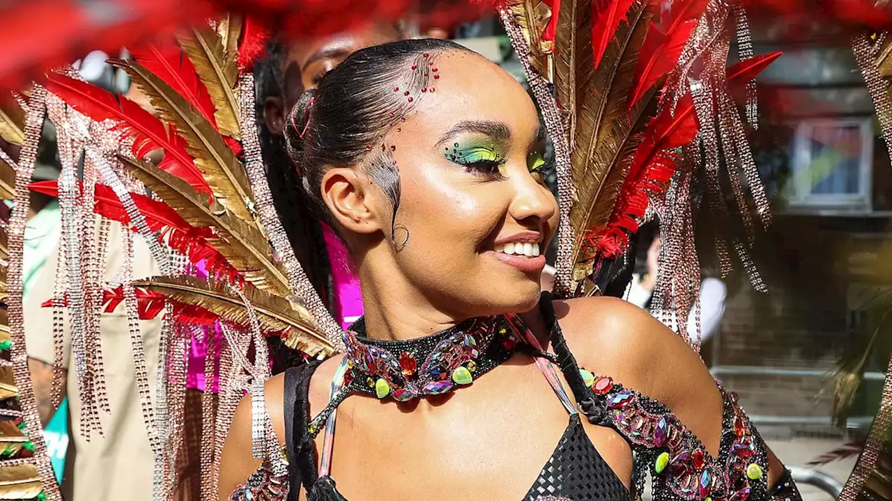 Leigh-Anne Pinnock joins Nathalie Emmanuel at Notting Hill Carnival