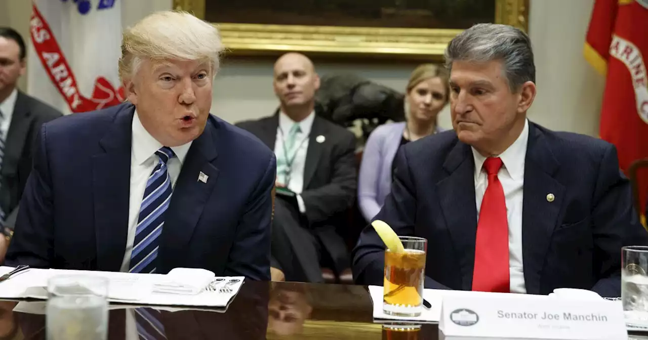 Democratic group ties Manchin to Trump in new ad campaign