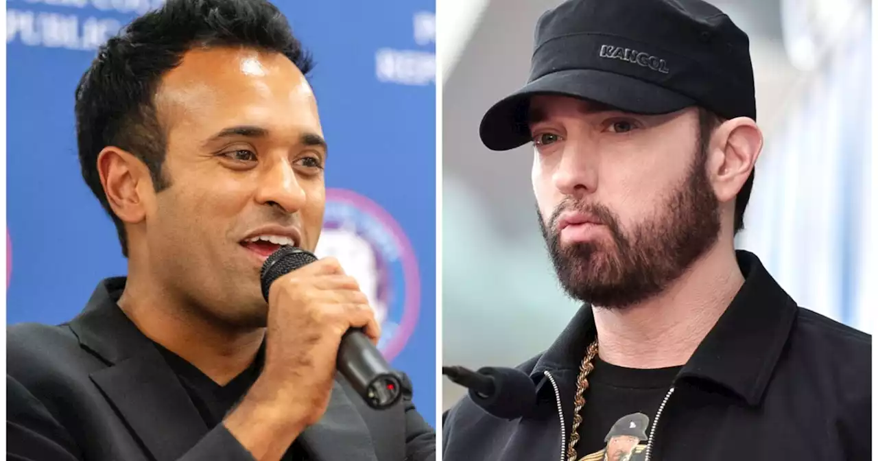 Eminem sends Vivek Ramaswamy cease and desist to stop performing ‘Lose Yourself’ while campaigning