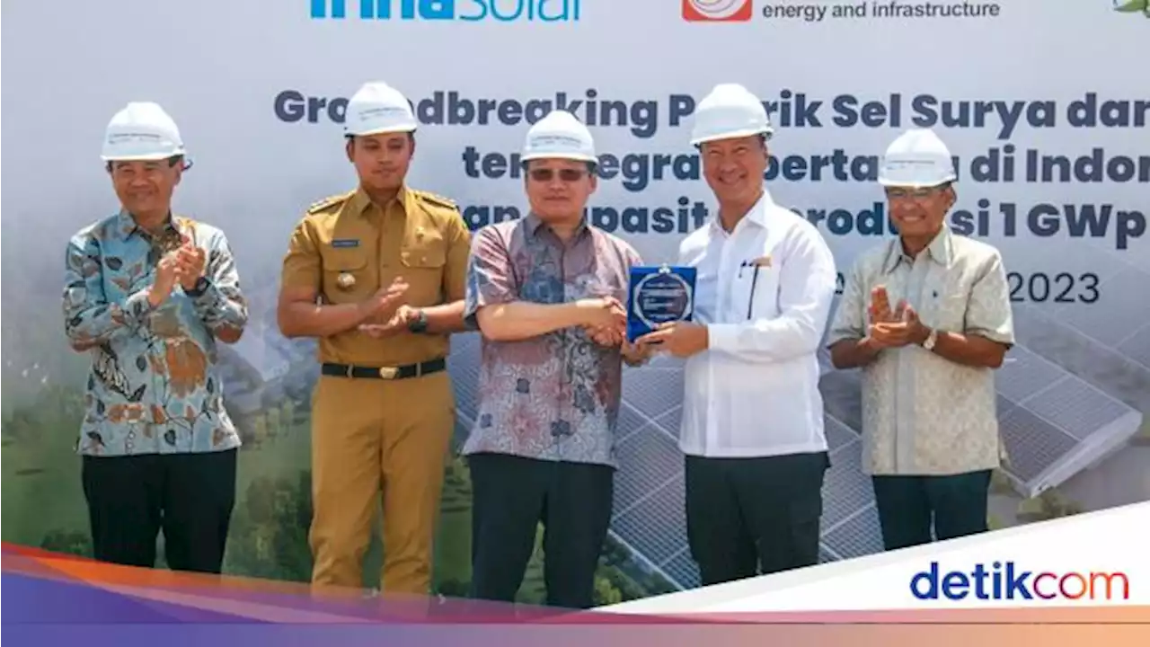 Pabrik Panel Surya di Kendal Mulai Dibangun, Menperin: Peluang buat Industri