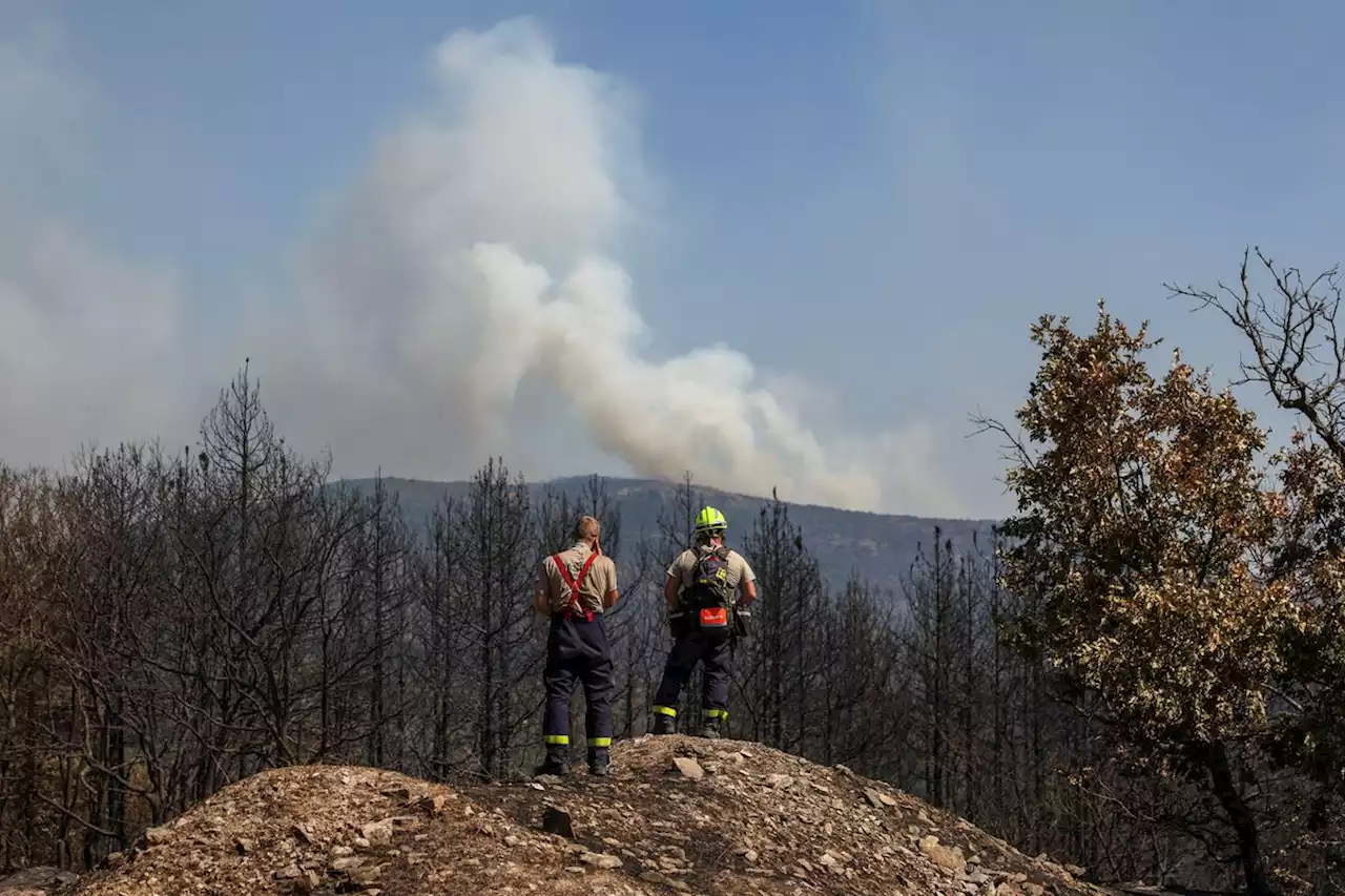 Grecia se enfrenta al “mayor incendio registrado nunca en la UE”