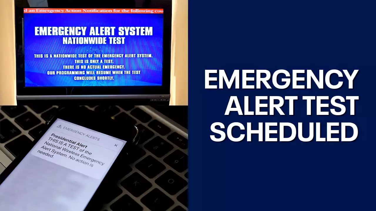 National emergency alert test planned by FEMA, FCC: Here's what you should know