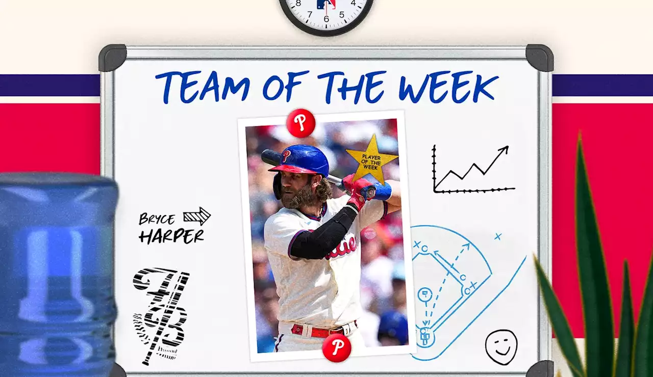 Bryce Harper, Mookie Betts headline Ben Verlander's team of the week